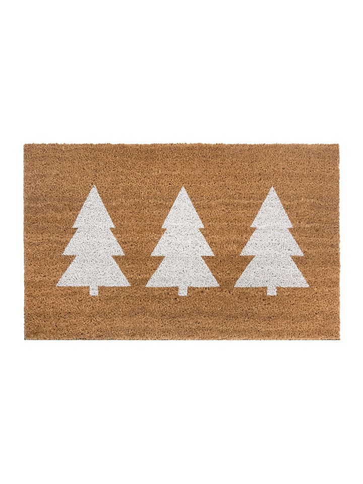 Hanse Home Wycieraczka w kolorze jasnobrązowym z włókna kokosowego rozmiar: 45x75 cm