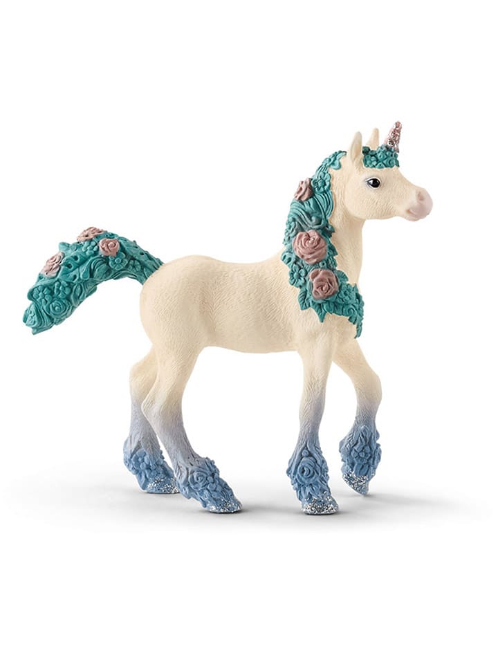 Schleich Figurka "Blossom unicorn foal" w kolorze kremowym do zabawy - 5+ rozmiar: onesize