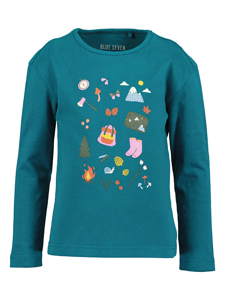 Blue Seven Koszulka w kolorze niebieskim rozmiar: 104