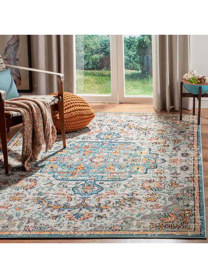 Safavieh Dywan w kolorze błękitno-jasnoszarym rozmiar: 91x152 cm