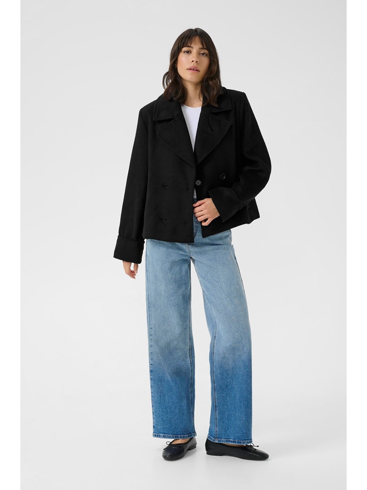 Kaffe Trencz w kolorze czarnym rozmiar: 44