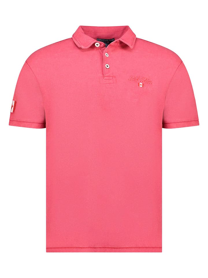 Canadian Peak Koszulka polo "Karseak" w kolorze różowym rozmiar: S