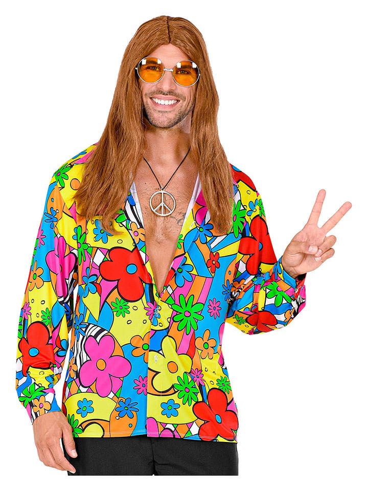 Carnival Party Koszula kostiumowa "Sixties" ze wzorem rozmiar: M