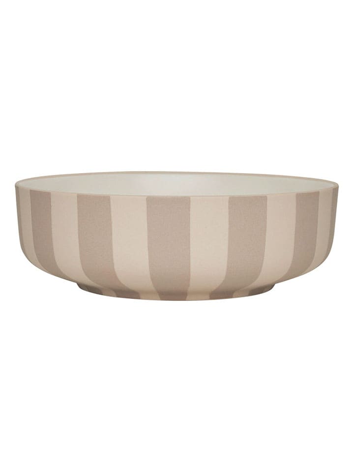 OYOY living design Talerz głęboki "Toppu" w kolorze jasnobrązowym - Ø 20 cm rozmiar: onesize