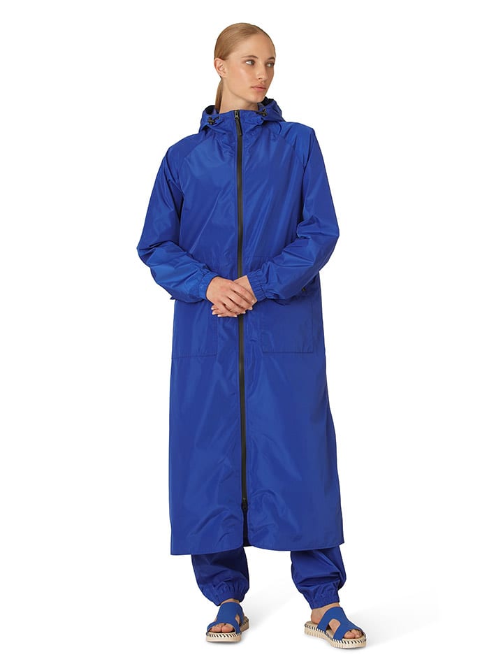 Ilse Jacobsen Płaszcz przeciwdeszczowy w kolorze niebieskim rozmiar: 42