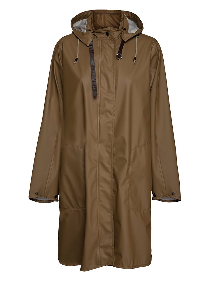 Ilse Jacobsen Płaszcz przeciwdeszczowy w kolorze brązowym rozmiar: 38