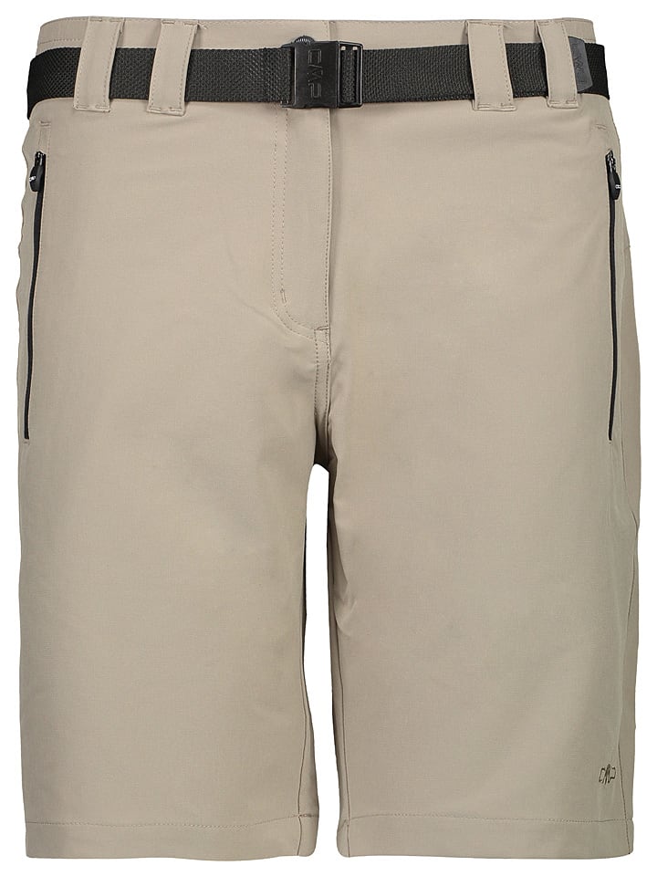 CMP Bermudy trekkingowe w kolorze beżowym rozmiar: 38