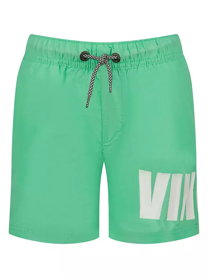 Vingino Szorty kąpielowe "Xomo" w kolorze zielonym rozmiar: 104