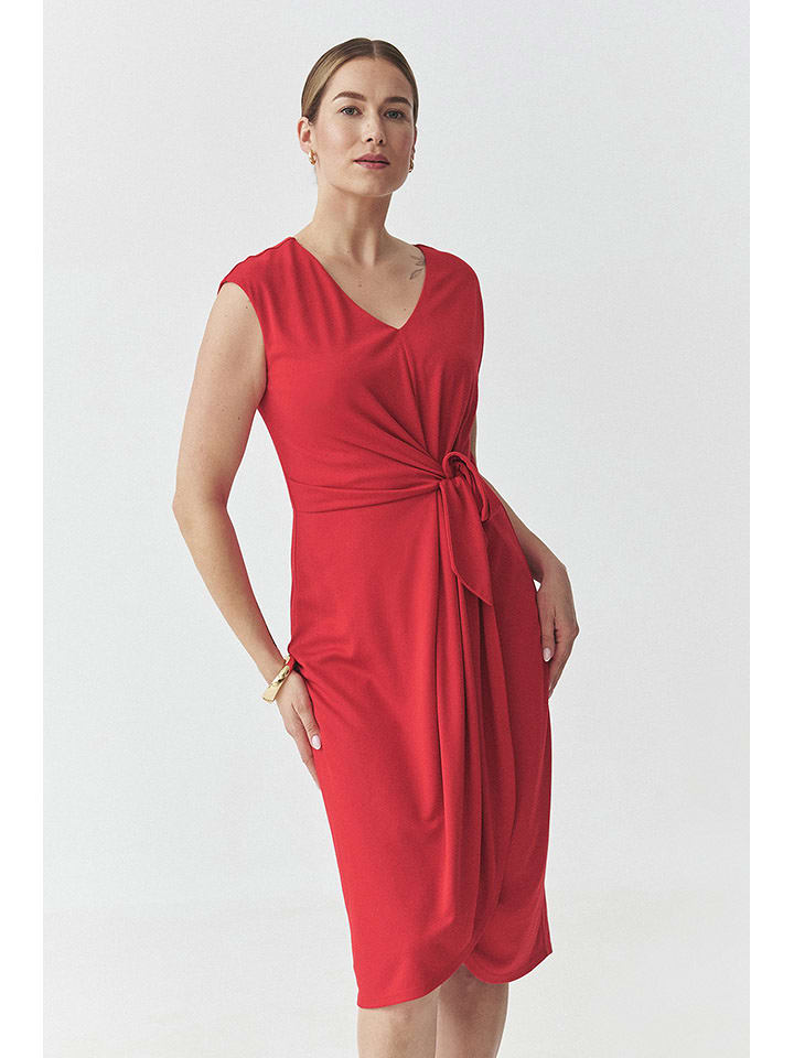 TATUUM Sukienka "Halley" w kolorze czerwonym rozmiar: XL