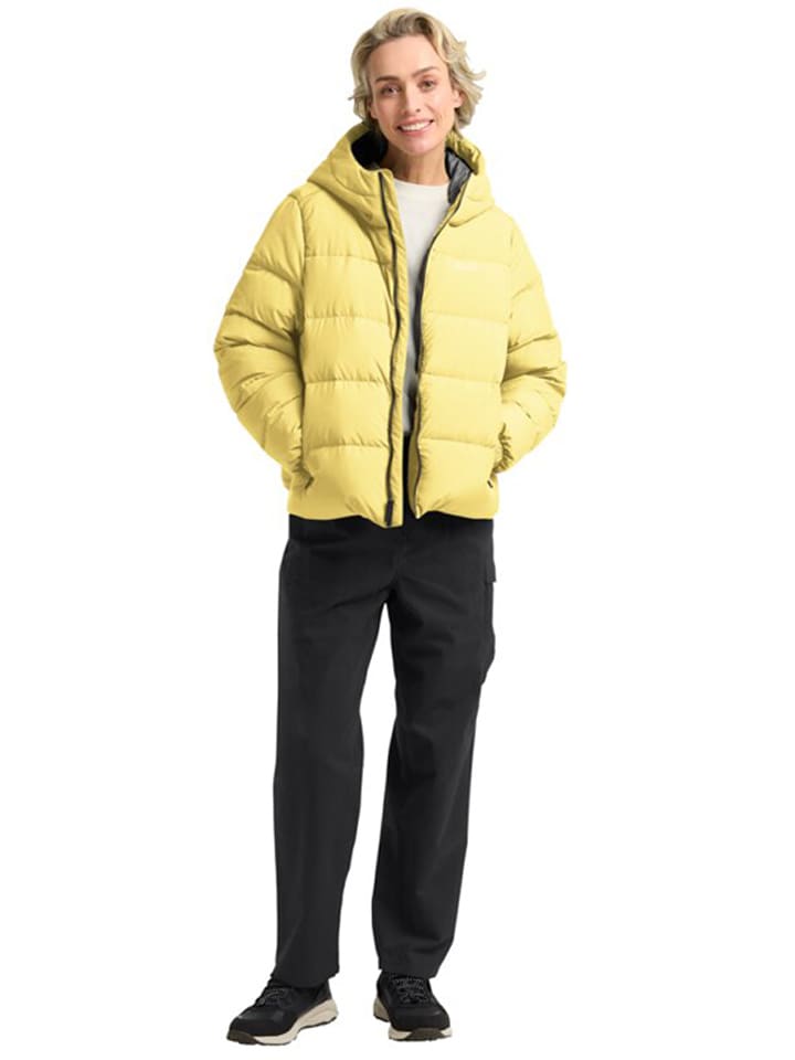 Jack Wolfskin Kurtka puchowa "Frozen Place" w kolorze żółtym rozmiar: S