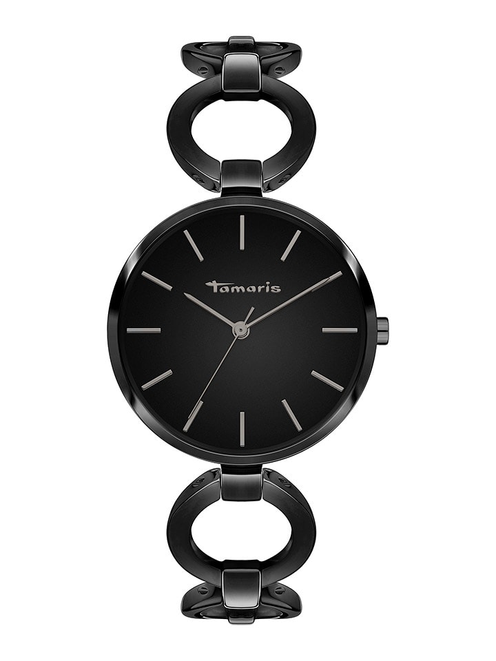 Tamaris Zegarek kwarcowy w kolorze czarnym rozmiar: onesize