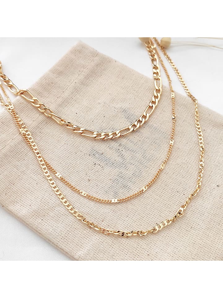 atelier MIU Pozłacany naszyjnik - dł. 45 cm rozmiar: onesize