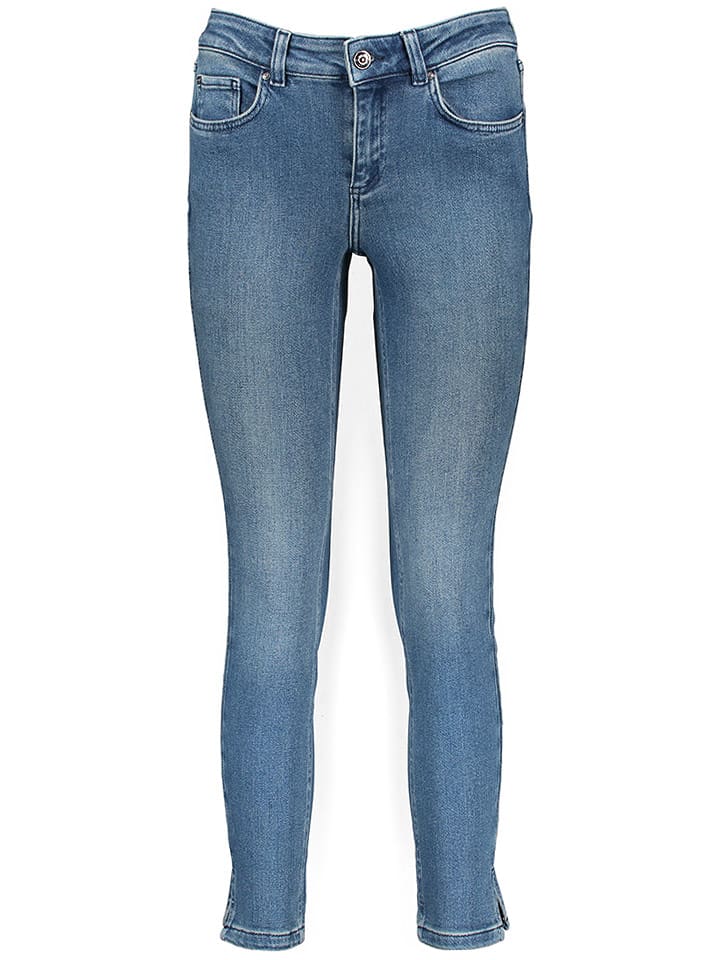 Oui Dżinsy - Skinny fit - w kolorze niebieskim rozmiar: 40