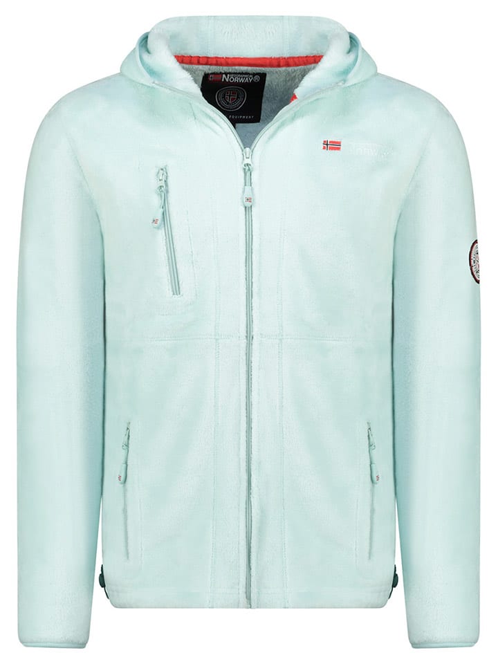 Geographical Norway Kurtka polarowa "Upload" w kolorze błękitnym rozmiar: XL