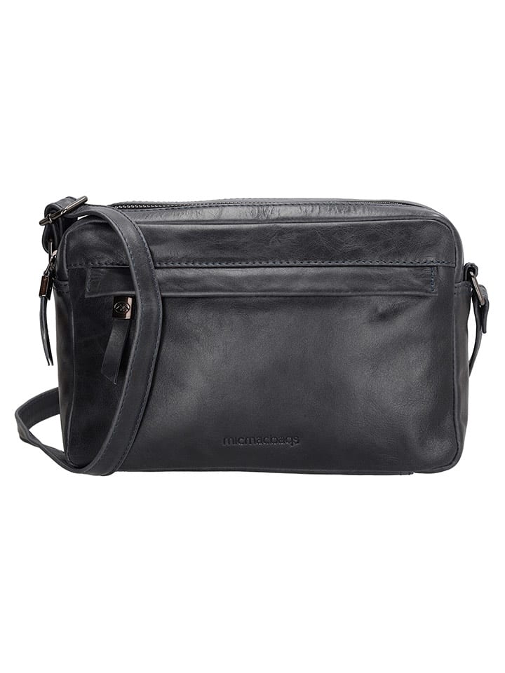 micmacbags Skórzana torebka w kolorze czarnym - 24 x 15 x 8 cm rozmiar: onesize