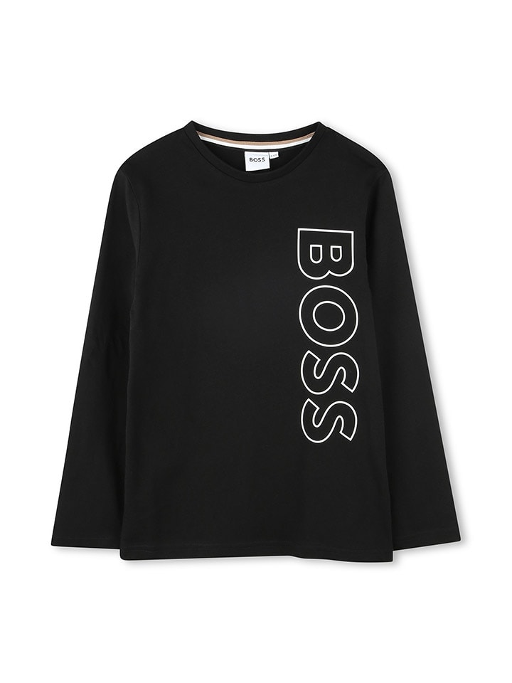 Hugo Boss Kids Koszulka w kolorze czarnym rozmiar: 152