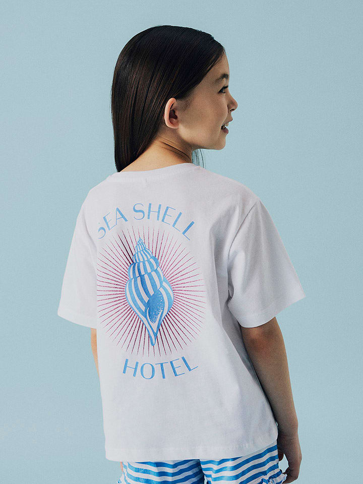 name it Koszulka w kolorze białym rozmiar: 122/128