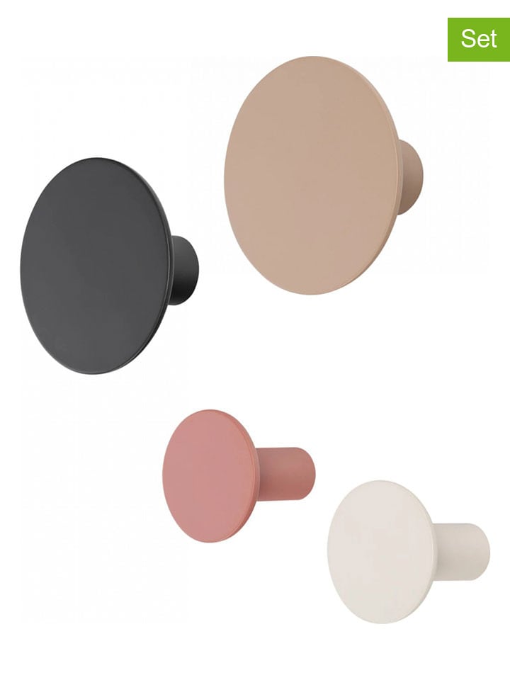 Blomus Haczyki ścienne (4 szt.) "Ponto" w różnych kolorach rozmiar: onesize