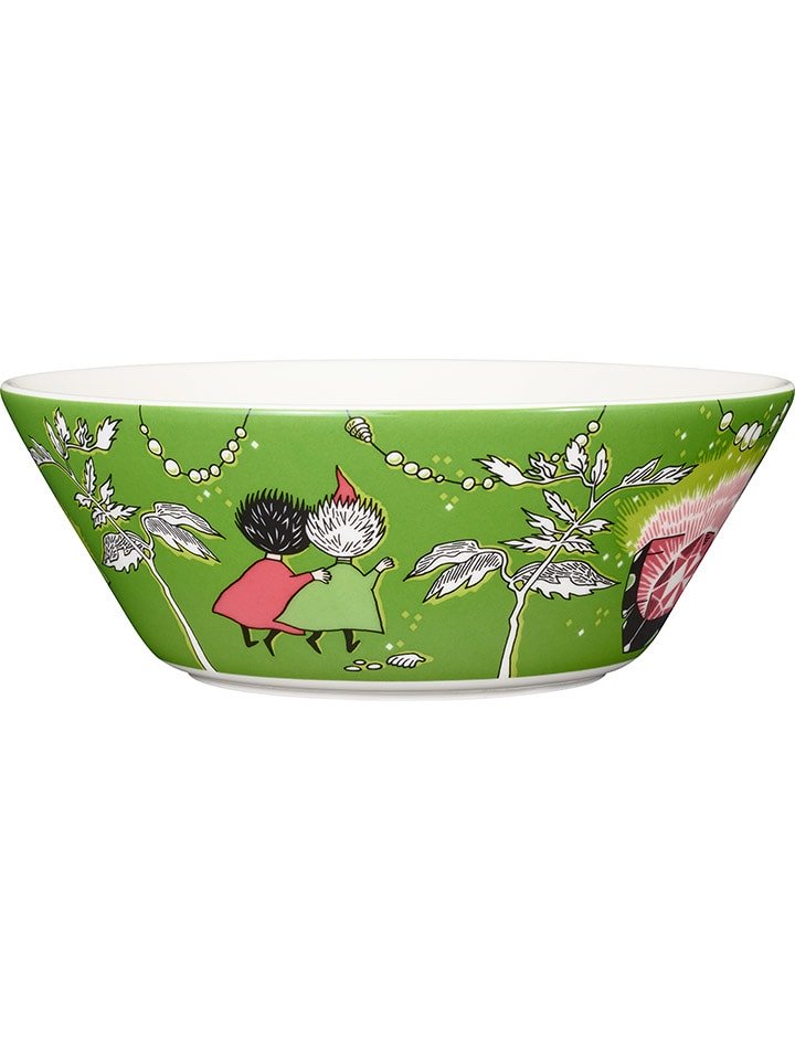 Moomin Miska "Thingumy and Bob" w kolorze zielonym - Ø 15 cm rozmiar: onesize
