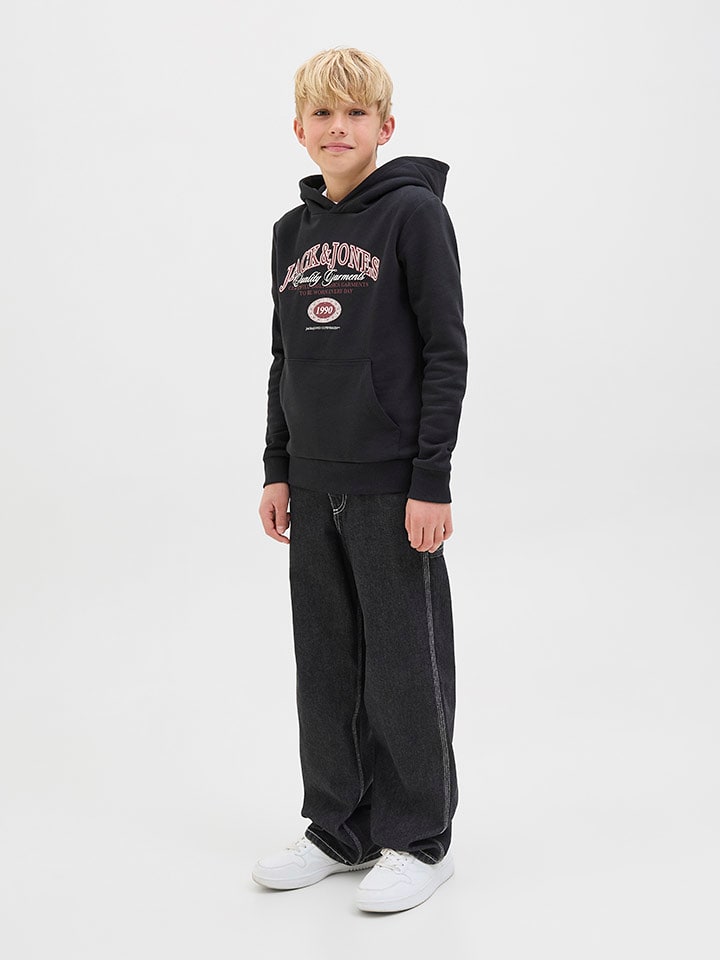 JACK & JONES Junior Bluza "Ari" w kolorze czarnym rozmiar: 152