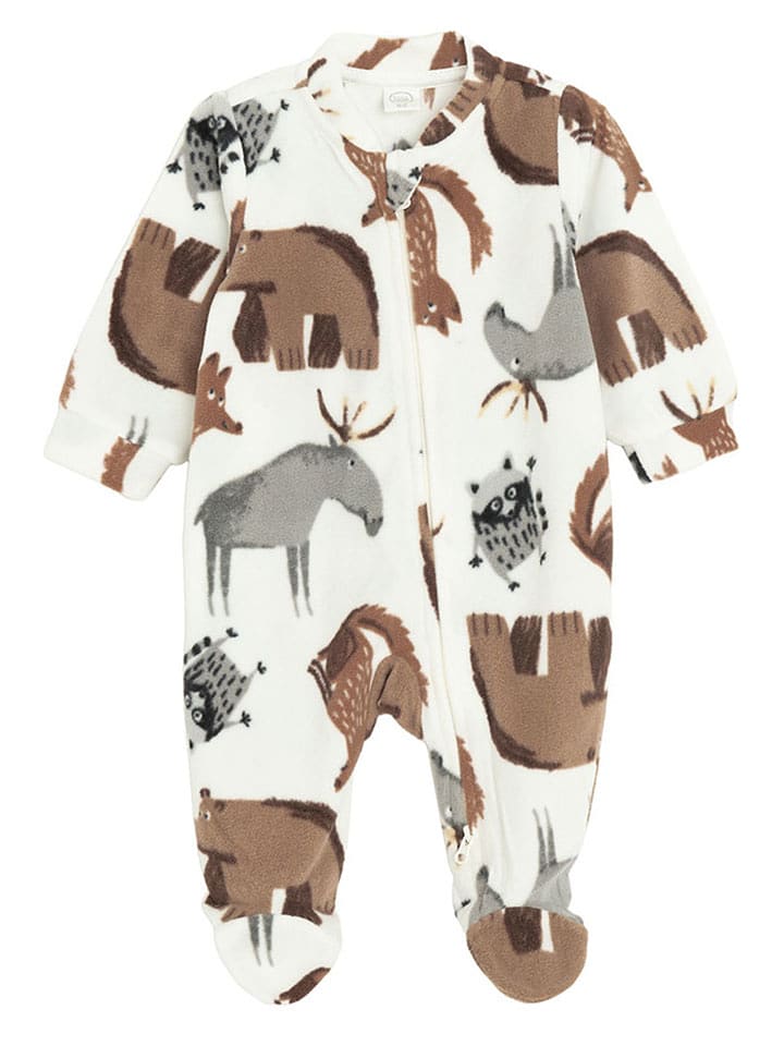 COOL CLUB Śpioszki w kolorze białym rozmiar: 68