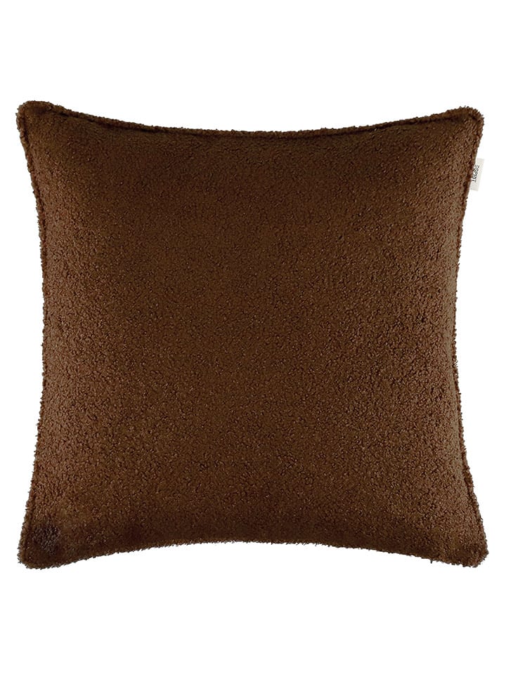 ESPRIT Poszewka "Cute" w kolorze brązowym na poduszkę rozmiar: 45x45 cm