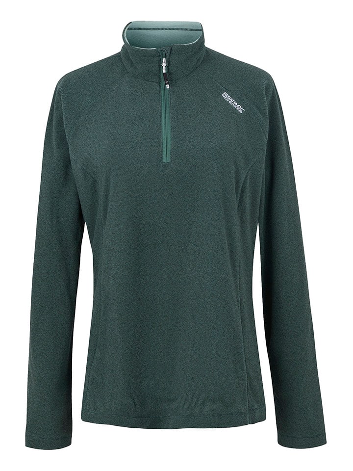 Regatta Bluza polarowa "Montes" w kolorze zielonym rozmiar: 40