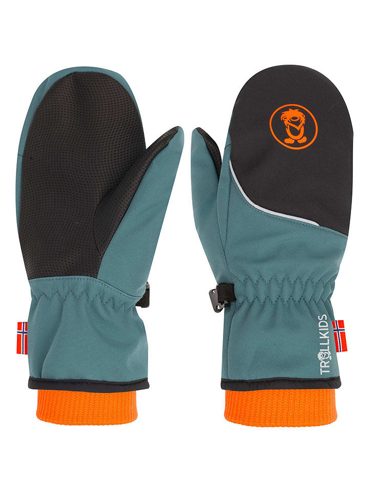 Trollkids Rękawiczki funkcyjne "Trolltunga" w kolorze morskim rozmiar: 4,5