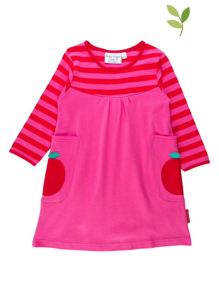 Toby Tiger Sukienka w kolorze różowym rozmiar: 98