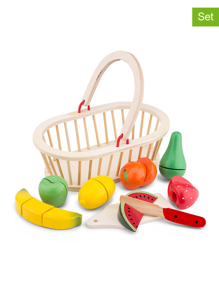 New Classic Toys Koszyk z owocami i akcesoriami - 3+ rozmiar: onesize