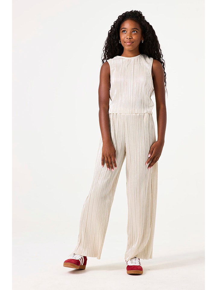 Garcia Spodnie w kolorze srebrnym rozmiar: 158