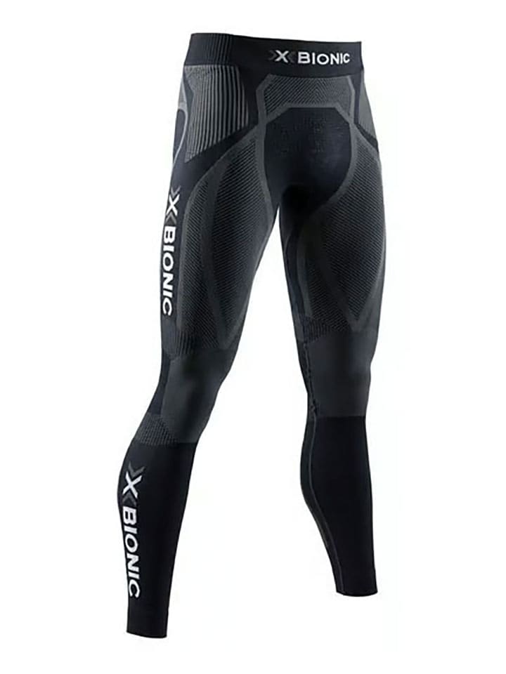 X-Bionic Legginsy w kolorze czarnym do biegania rozmiar: S