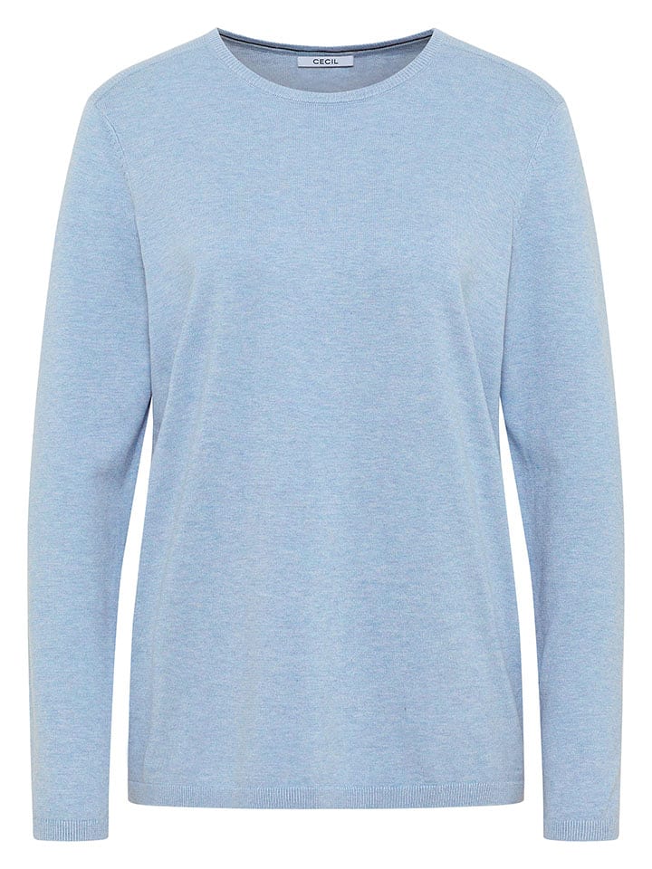 Cecil Sweter w kolorze błękitnym rozmiar: XXL