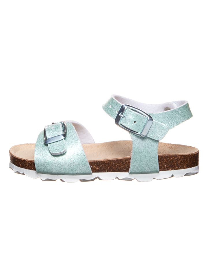 BIO PINGÜIN Sandały w kolorze miętowym rozmiar: 30