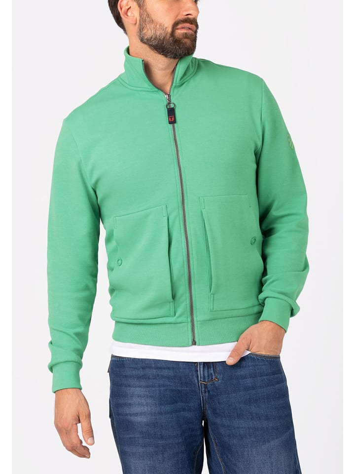 Timezone Bluza w kolorze zielonym rozmiar: L