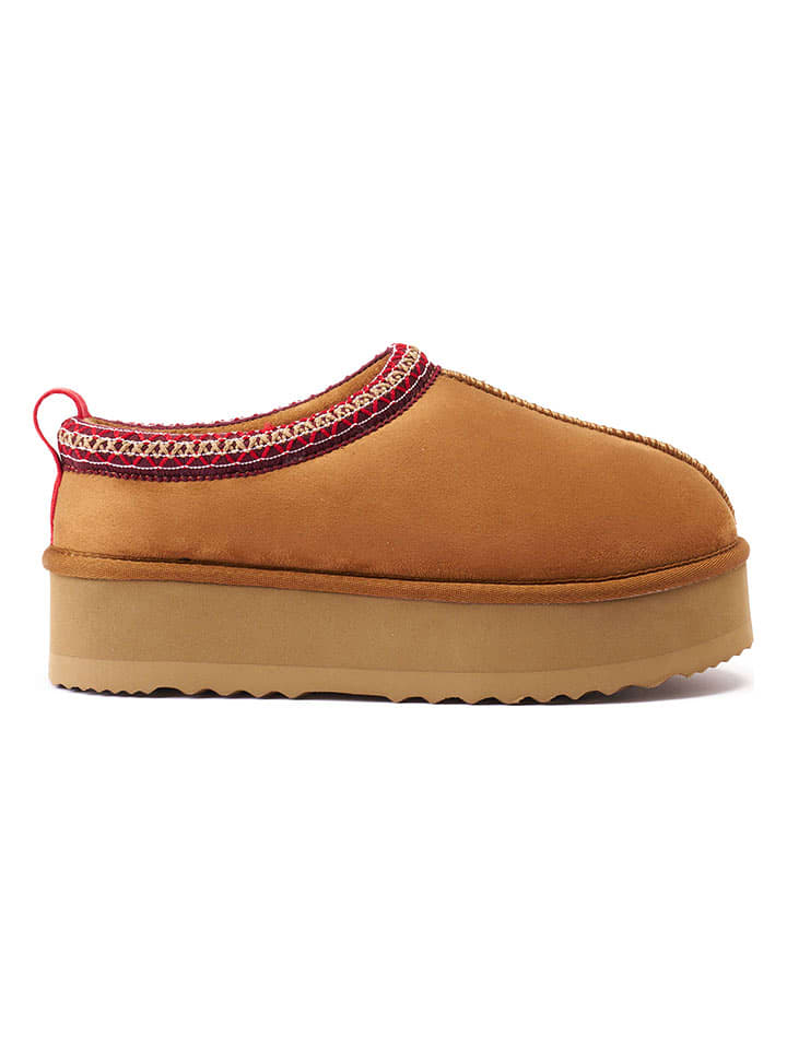 Mandel Botki "Ria" w kolorze jasnobrązowym rozmiar: 39