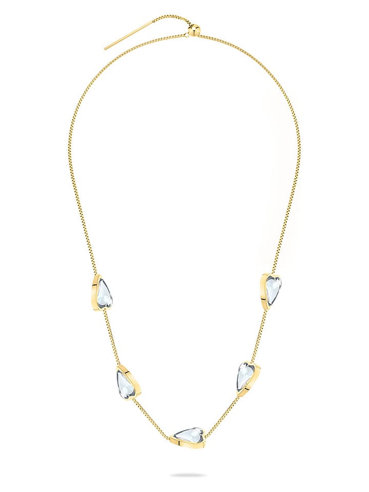 Liebeskind Pozłacany naszyjnik - dł. 45 cm rozmiar: onesize