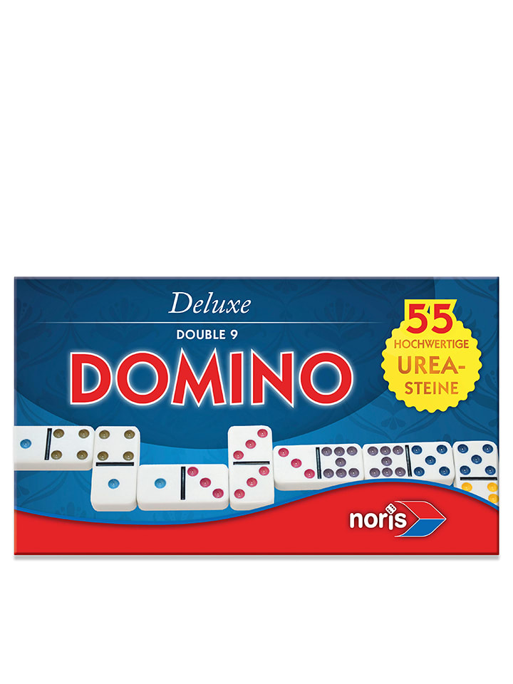 Noris Gra "Deluxe Double 9 Domino" - 6+ rozmiar: onesize