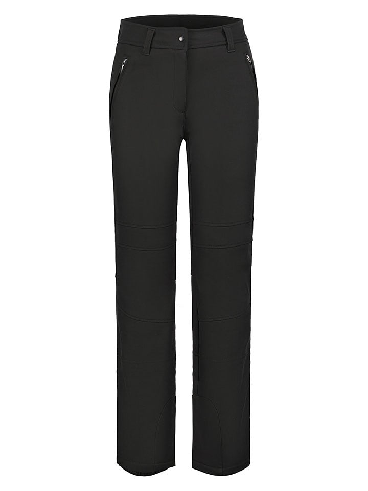 Icepeak Spodnie softshellowe "Entiat" w kolorze czarnym rozmiar: 34