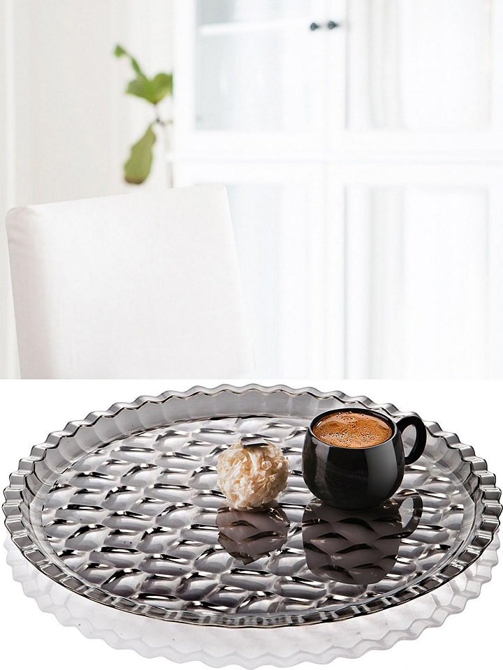 Violeta Home Taca w kolorze szarym - Ø 30 cm rozmiar: onesize