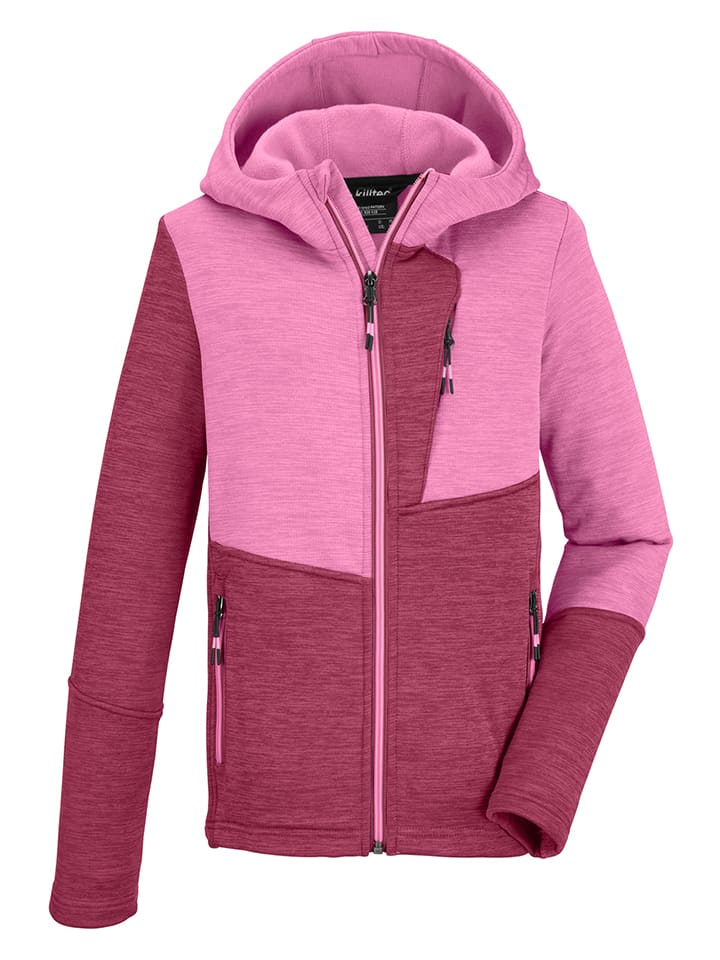 Killtec Kurtka polarowa w kolorze czerwono-jasnoróżowym rozmiar: 176