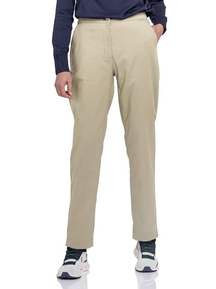 Schöffel Spodnie funkcyjne "Zourga" w kolorze beżowym rozmiar: 42