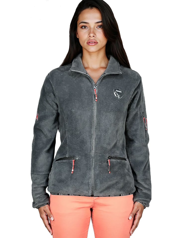 Canadian Peak Kurtka polarowa "Tisalineak" w kolorze antracytowym rozmiar: M