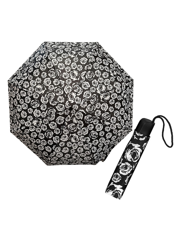 Impliva Parasol w kolorze czarno-białym - Ø 90 cm rozmiar: onesize