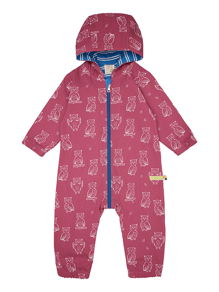 loud + proud Kombinezon funkcyjny w kolorze czerwonym rozmiar: 86/92