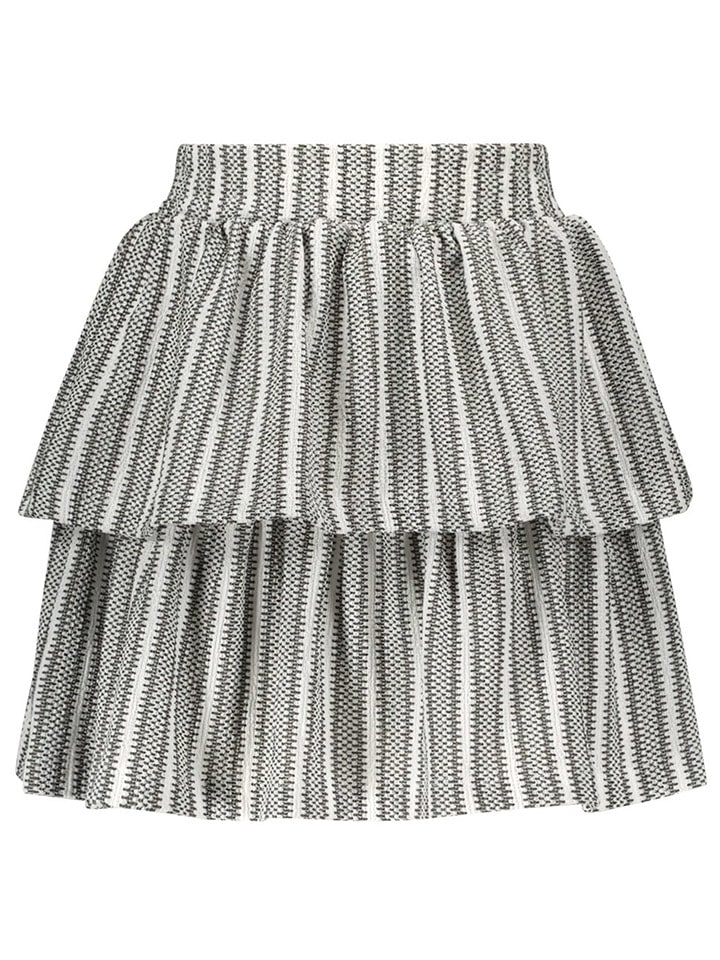B.Nosy Spódnica "Romee" w kolorze czarno-białym rozmiar: 134/140