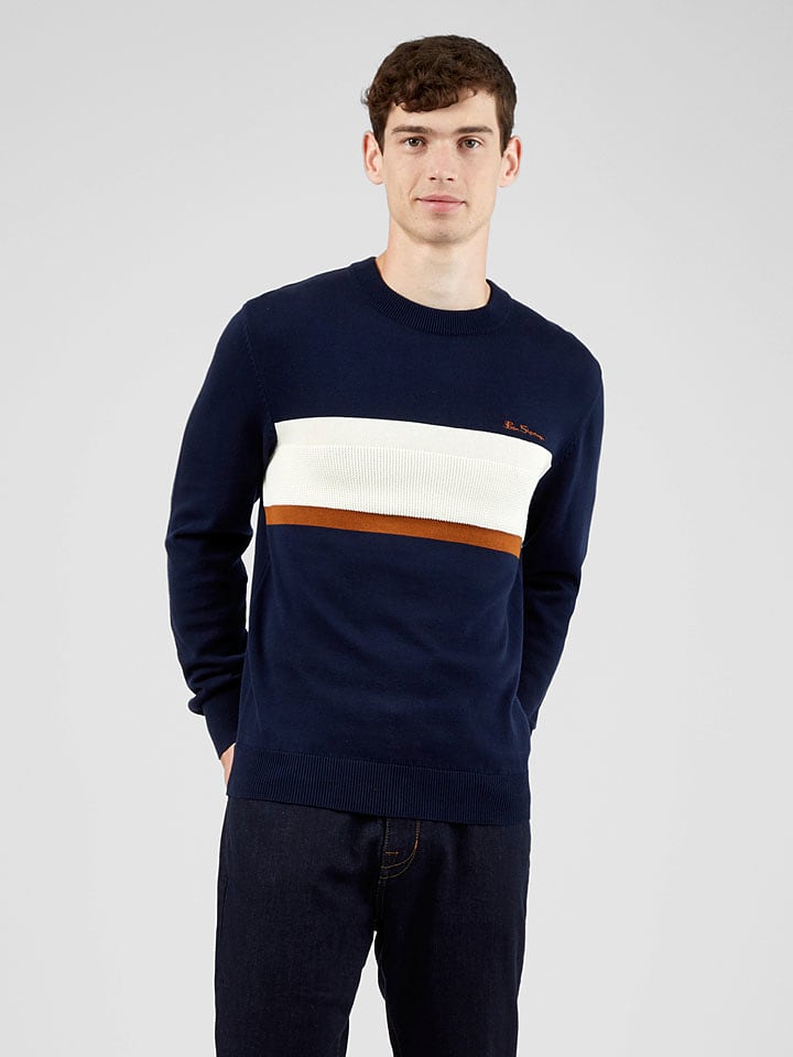 Ben Sherman Bluza w kolorze granatowym rozmiar: XL