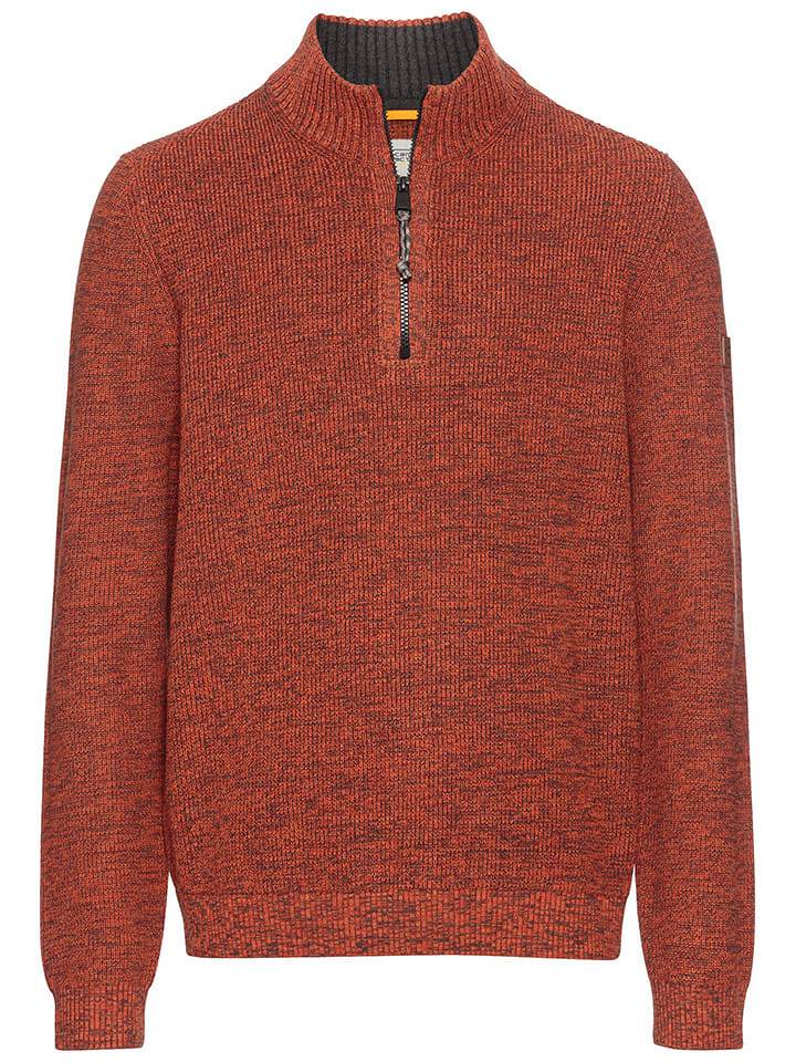 Camel Active Sweter w kolorze czerwonobrązowym rozmiar: 5XL