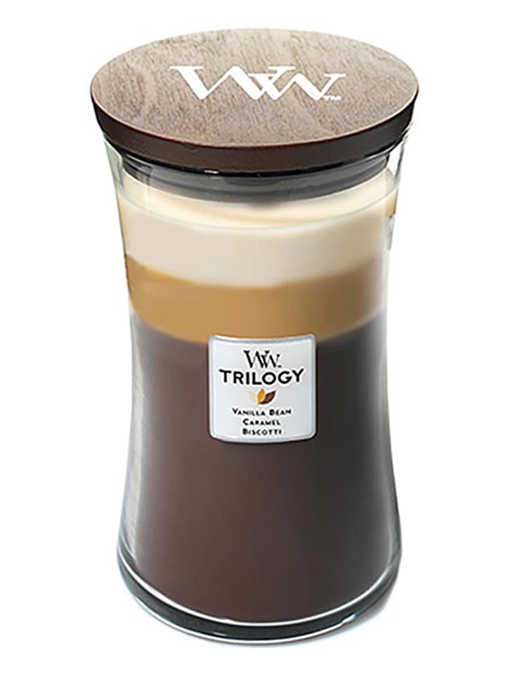 WoodWick Świeca zapachowa "Trilogy" - Cafe Sweets - 609,5 g rozmiar: onesize