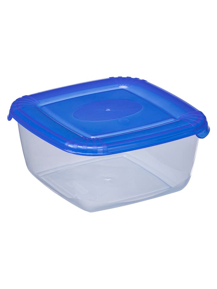 Plast Team Pojemnik w kolorze niebieskim - 11,4 x 5,6 x 11,4 cm rozmiar: onesize
